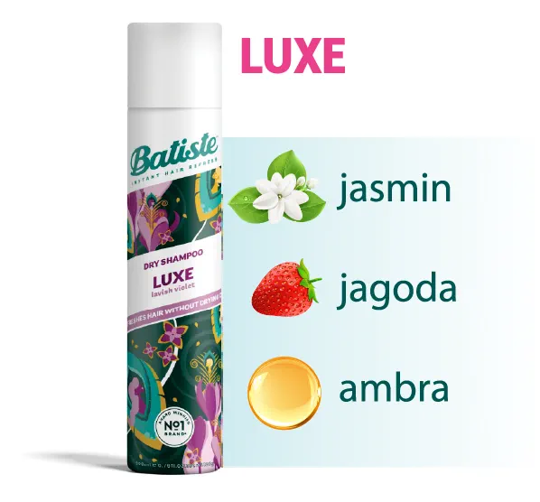 Batiste suvi šampon - Luxe - jasmin, jagoda, ambra